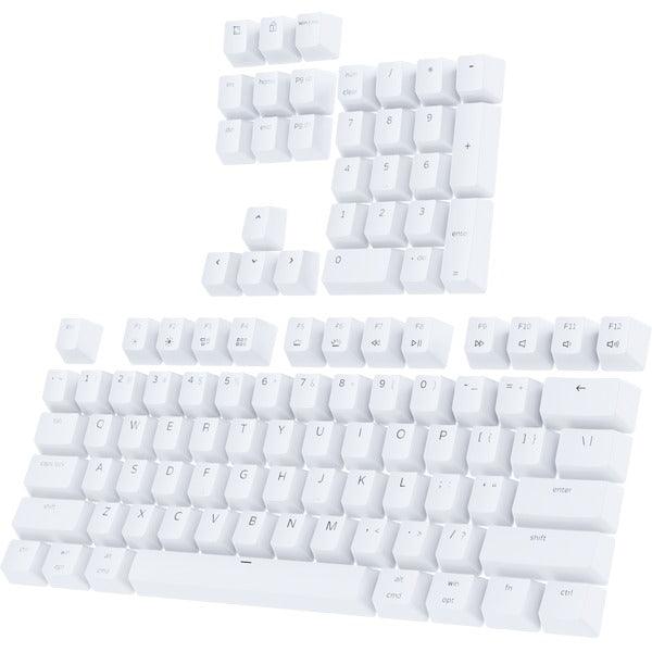 PWNAGE Ultra Custom Mechanical Keyboard Full Keycap Set Double Shot PBT (White) (UC-MK-FKS-W) - DataBlitz