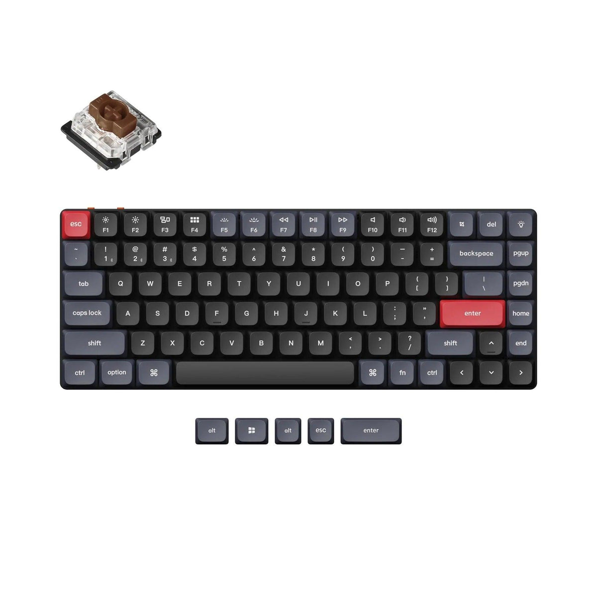 Keychron K3 Pro Mechanical Keyboard (Low Profile Gateron Mechanical Brown Switch)