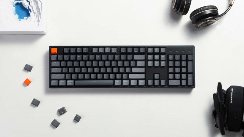 Keychron K10 104-KEY RGB Backlight Hot-Swappable Wireless Mechanical Keyboard