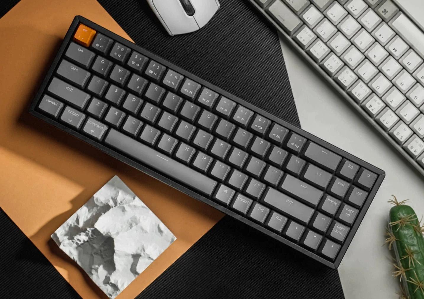 Keychron K14 RGB Backlight Aluminum Hot-Swappable Wireless Mechanical Keyboard (Red Switch) (K14J1) - DataBlitz