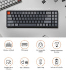 Keychron K14 RGB Backlight Aluminum Hot-Swappable Wireless Mechanical Keyboard (Brown Switch) (K14J3) - DataBlitz