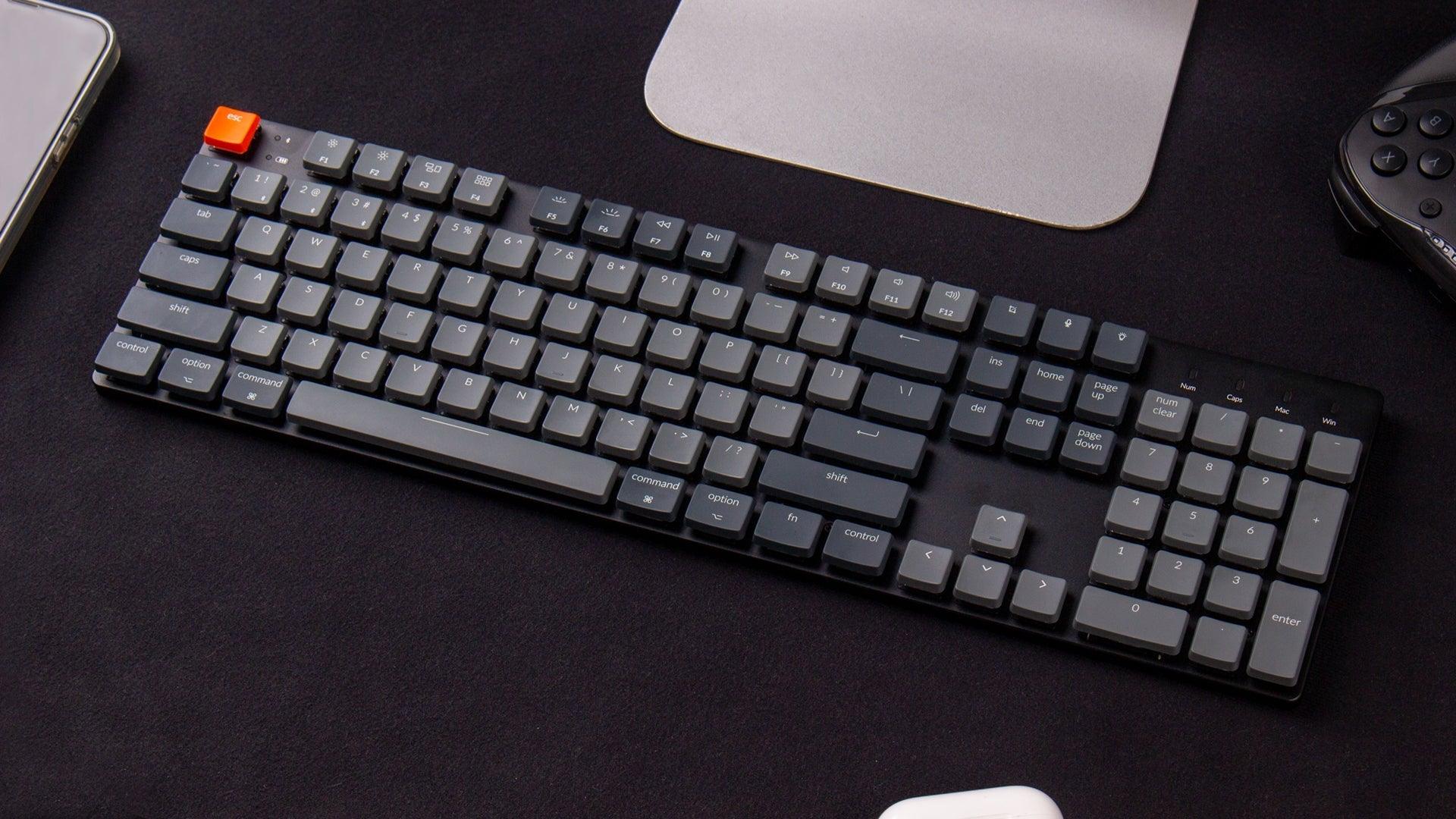 Keychron K5 SE Wireless Mechanical Hot-Swappable Optical White Backlight Keyboard (Red Switch) (K5SED1) - DataBlitz