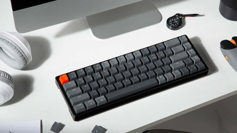Keychron K6 RGB Backlight Aluminum Wireless Mechanical Keyboard (Gateron Red Switch) (K6Q1) - DataBlitz
