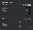 Keychron Q0 QMK Barebone Custom Number Pad (Navy Blue) (Q0A3) - DataBlitz