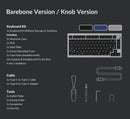 Keychron Q1 QMK Custom Mechanical Barebone Knob Keyboard Version 2