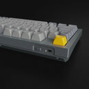 Keychron Q2 QMK Custom Mechanical Fully Assembled Silver Grey Keyboard (Gateron G Pro Blue Switch) (Q2D2) - DataBlitz