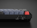 Keychron Q6 QMK Custom Mechanical Fully Assembled Swappable RGB Backlight Keyboard - Carbon Black (Gateron G Pro Brown Switch) (Q6C3)