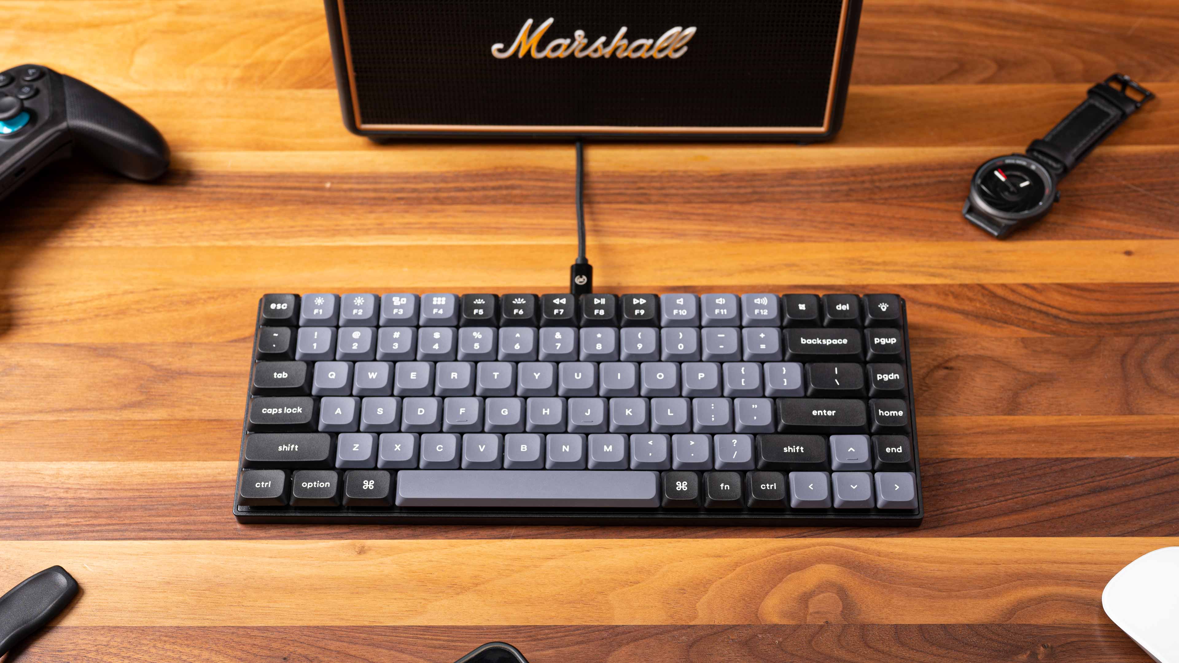 Keychron S1 QMK Custom Mechanical White Backlight Keyboard (Red Switch) (S1A1)