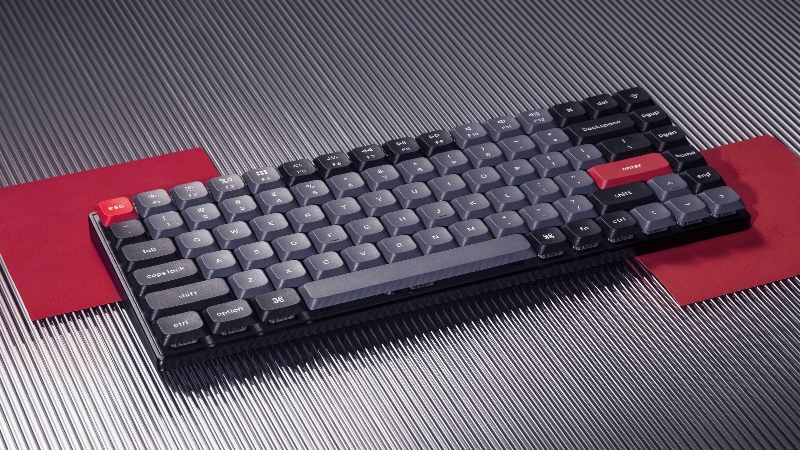 Keychron S1 QMK Custom Mechanical White Backlight Keyboard (Red Switch) (S1A1)