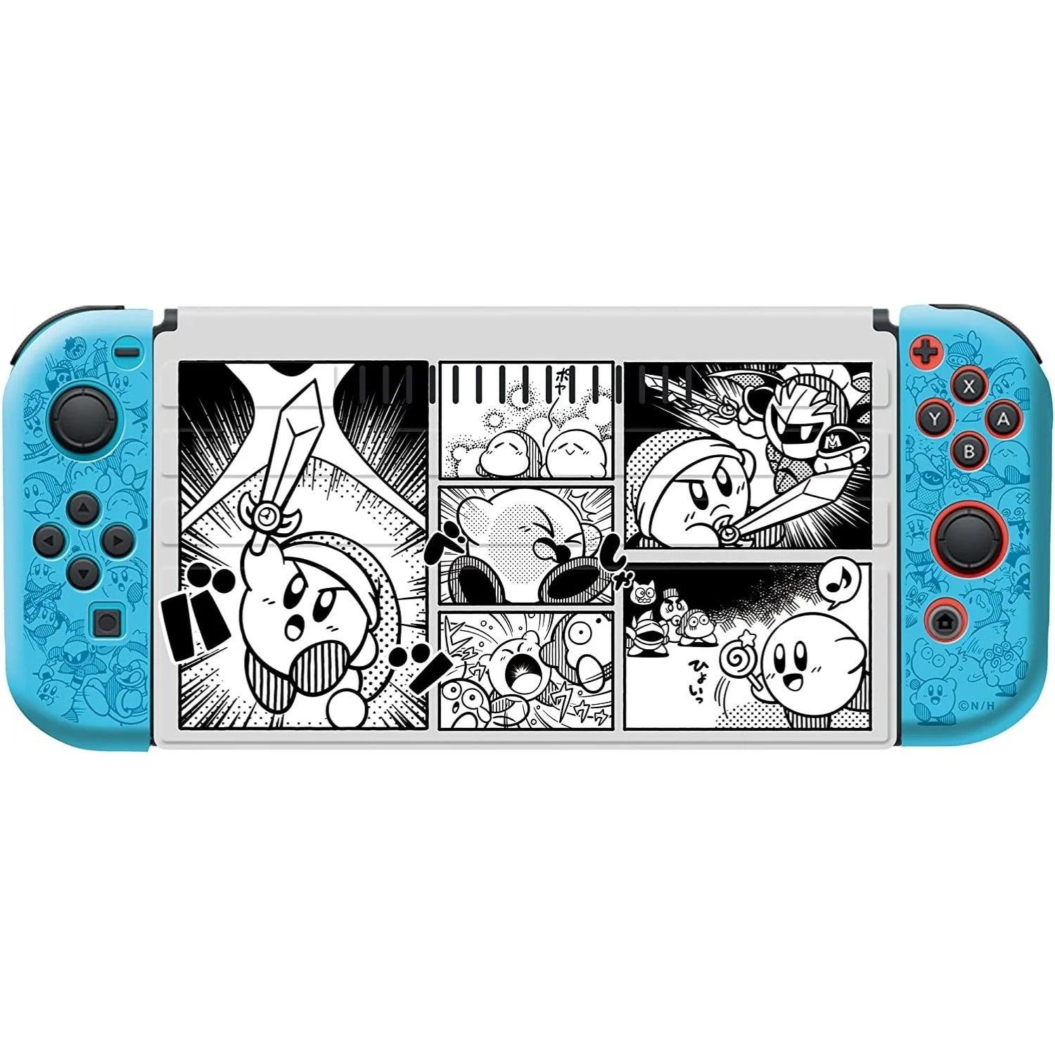 KEYS FACTORY NSW KIRBY STAR PROTECTOR SET FOR NINTENDO SWITCH (KIRBYS COMIC PANIC) (CKS-010-2) - DataBlitz