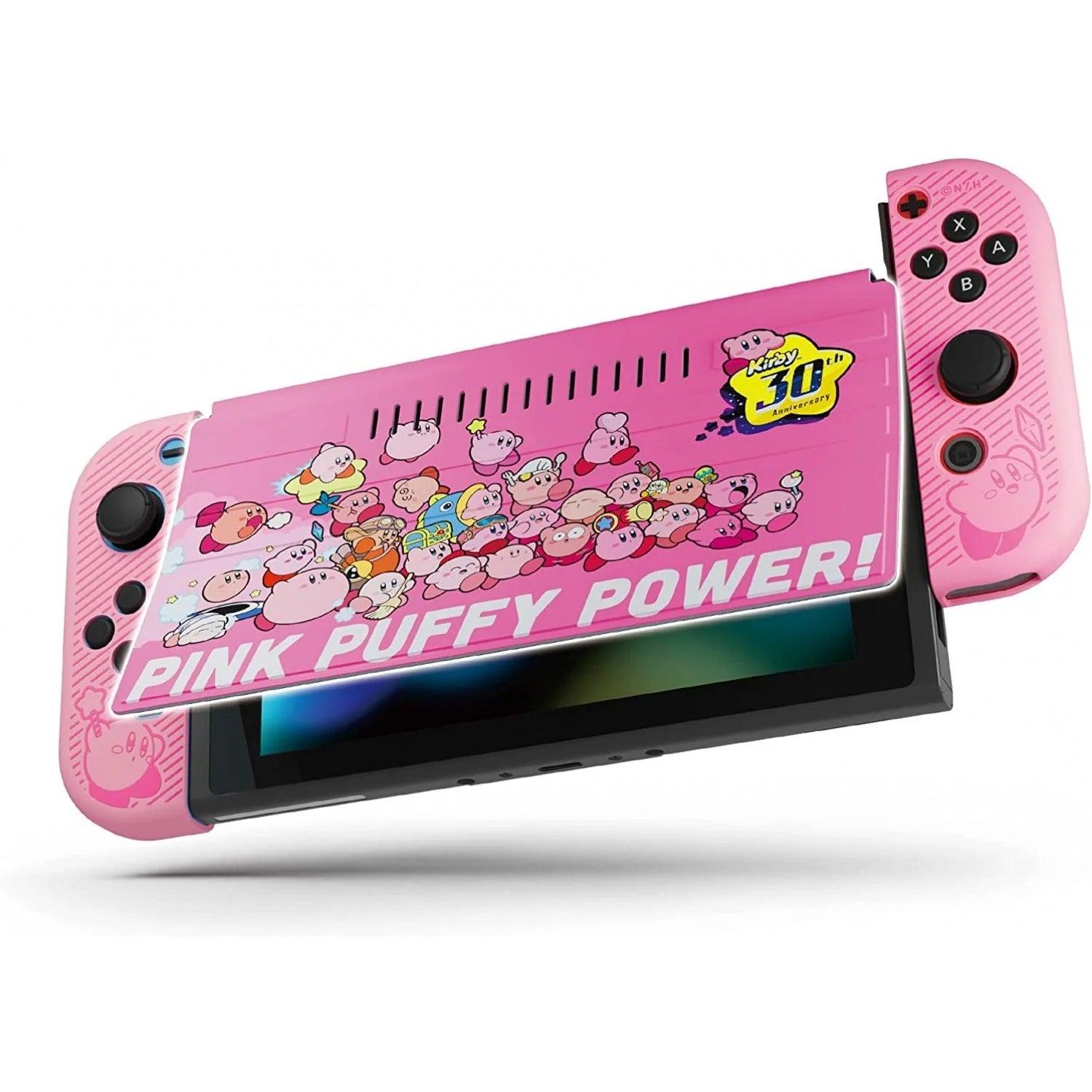 KEYS FACTORY NSW KIRBY STAR PROTECTOR SET FOR NINTENDO SWITCH (KIRBY 30TH ANNIVERSARY) (CKS-010-1) - DataBlitz