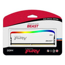 Kingston Fury Beast 16GB (1X16GB) DDR4 RGB SE 3200MT/S Memory (White) (KF432C16BWA/16) - DataBlitz