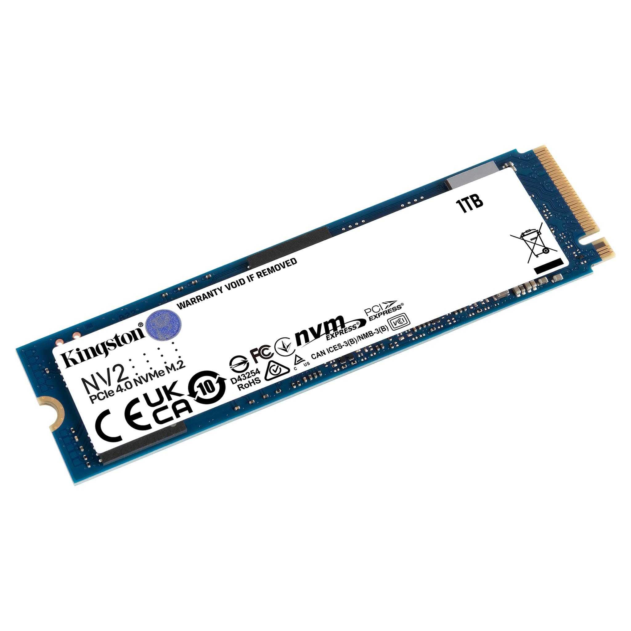 Kingston NV2 PCIE 4.0 NVME M.2 1TB SSD (SNV2S/1000G) - DataBlitz