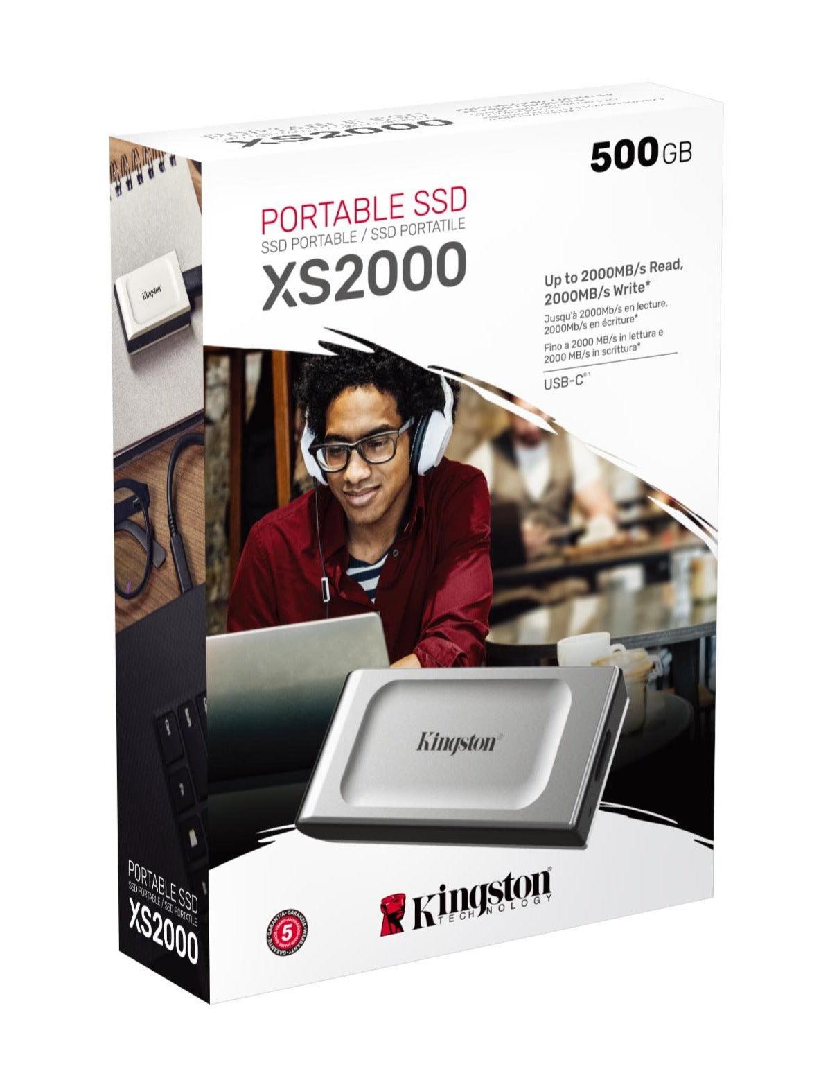 Kingston XS2000 ポータブルSSD 500GB DISCO DURO KINGSTON ESTADO SOLIDO SX2000 500G HP – Imax