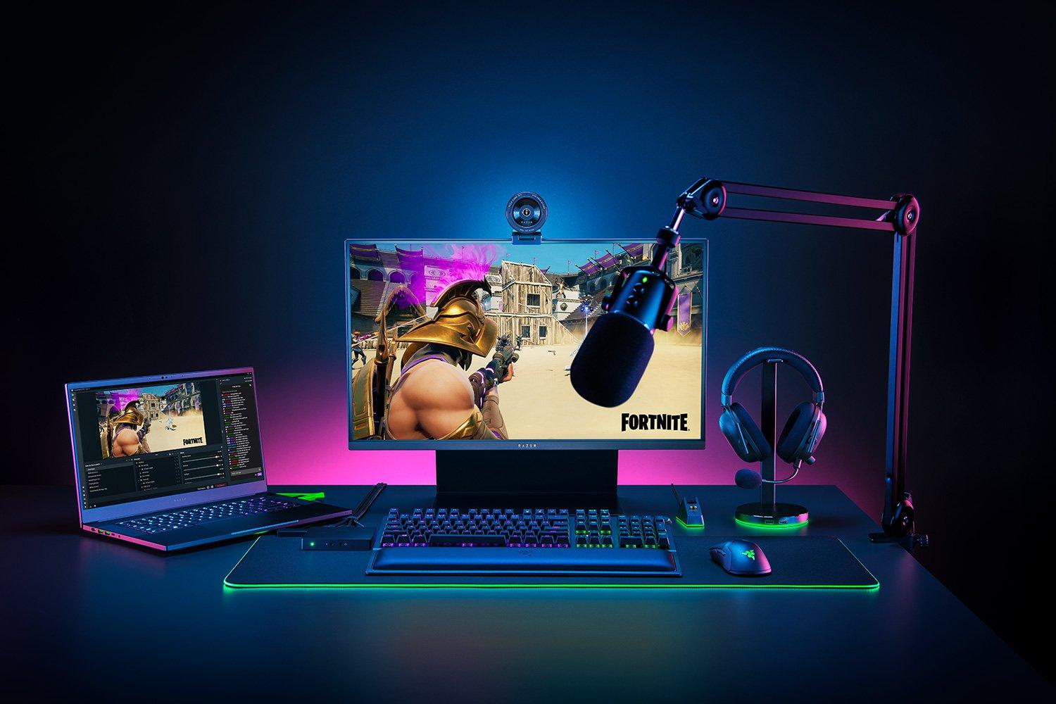 RAZER KIYO PRO USB CAMERA WITH HIGH-PERFORMANCE ADAPTIVE LIGHT SENSOR - DataBlitz
