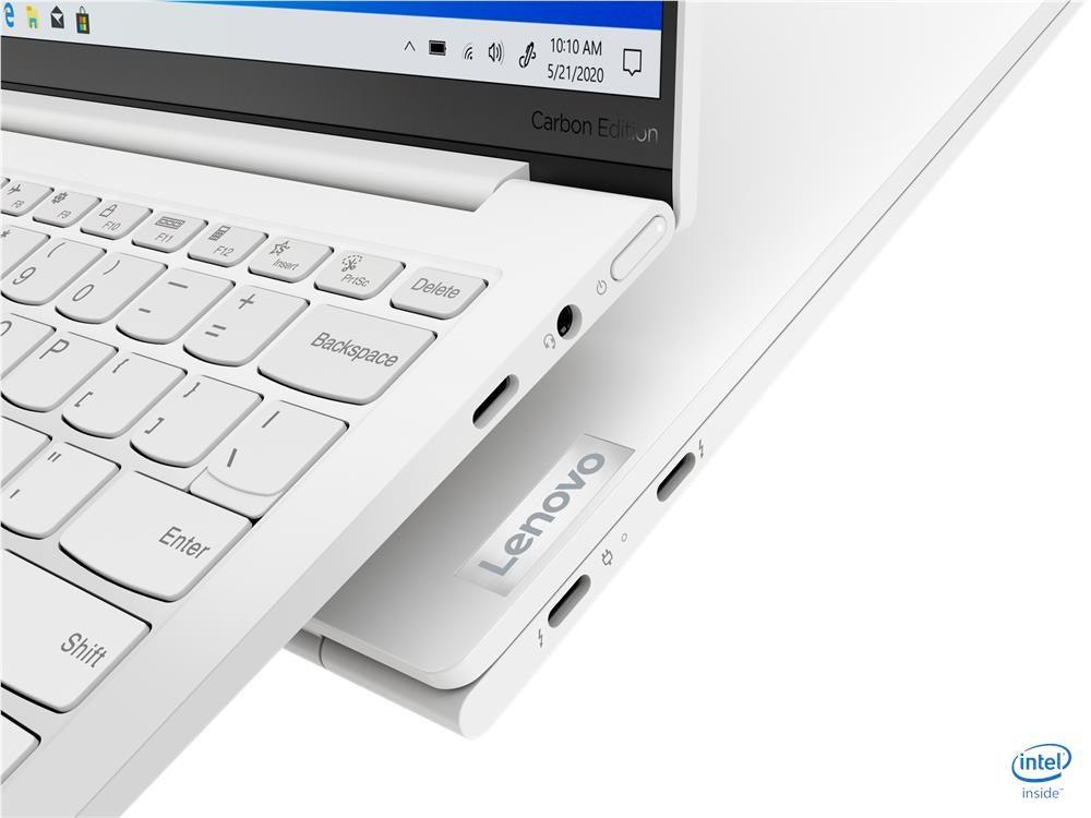 LENOVO YOGA SLIM 7 CARBON 13ITL5 82EV0007PH LAPTOP (MOON WHITE) | 13.3" QHD | i7-1165G7 | 16Gb LPDDR4 + 1TB SSD | IRIS XE | WIN10 + MS OFFICE HOME & STUDENT 2019 + LENOVO 15.6" LAPTOP CASUAL BACKPACK B210 - DataBlitz