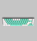 Redragon Castor Pro Wired/2.4G/BT 68-Keys RGB Gaming Keyboard - Yellow Switch (Green/White) (K631RGB-PRO-GW) - DataBlitz