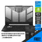 ASUS TUF Dash F15 FX517ZR-HN037W Gaming Laptop (Off Black) | 15.6" FHD | i5-12450H | 16GB RAM DDR5 | 512GB M.2 SSD | RTX 3070 | Windows 11 Home | TUF Gaming Backpack - DataBlitz