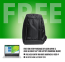 ACER ASPIRE 5 A515-56-5843 Laptop (Charcoal Black) | 15.6" FHD | i5-1135G7 | 8GB LPDDR4 | 512GB SSD | IRIS XE | WIN10 ACER Entry Run Rate Backpack E-1620-P (LZBPKM6B12) - DataBlitz