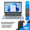 Lenovo Ideapad 3 14IAU7 82RJ007HPH Laptop (Misty Blue) | 14" FHD (1920x1080) | 8GB RAM | 512GB SSD | Intel UHD Graphics | Windows® 11 Home | MS Office Home & Student 2021 | Lenovo Casual Backpack B210