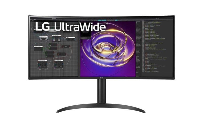 LG 34WP85C-B 34”  Curved Ultrawide QHD Monitor - DataBlitz