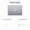 MacBook Pro 13” With Touch Bar (2022) M2 512GB (MNEJ3PP/A) (Space Grey) - DataBlitz