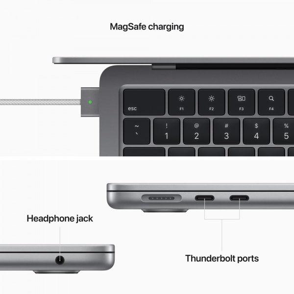 Macbook Air 13” (2022) M2 256GB (MLXW3PP/A) (Space Grey) - DataBlitz
