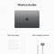 Macbook Air 13” (2022) M2 256GB (MLXW3PP/A) (Space Grey) - DataBlitz