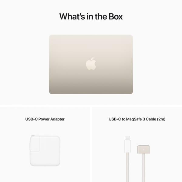 MacBook Air 13” (2022) M2 256GB (MLY13PP/A) (Starlight) - DataBlitz