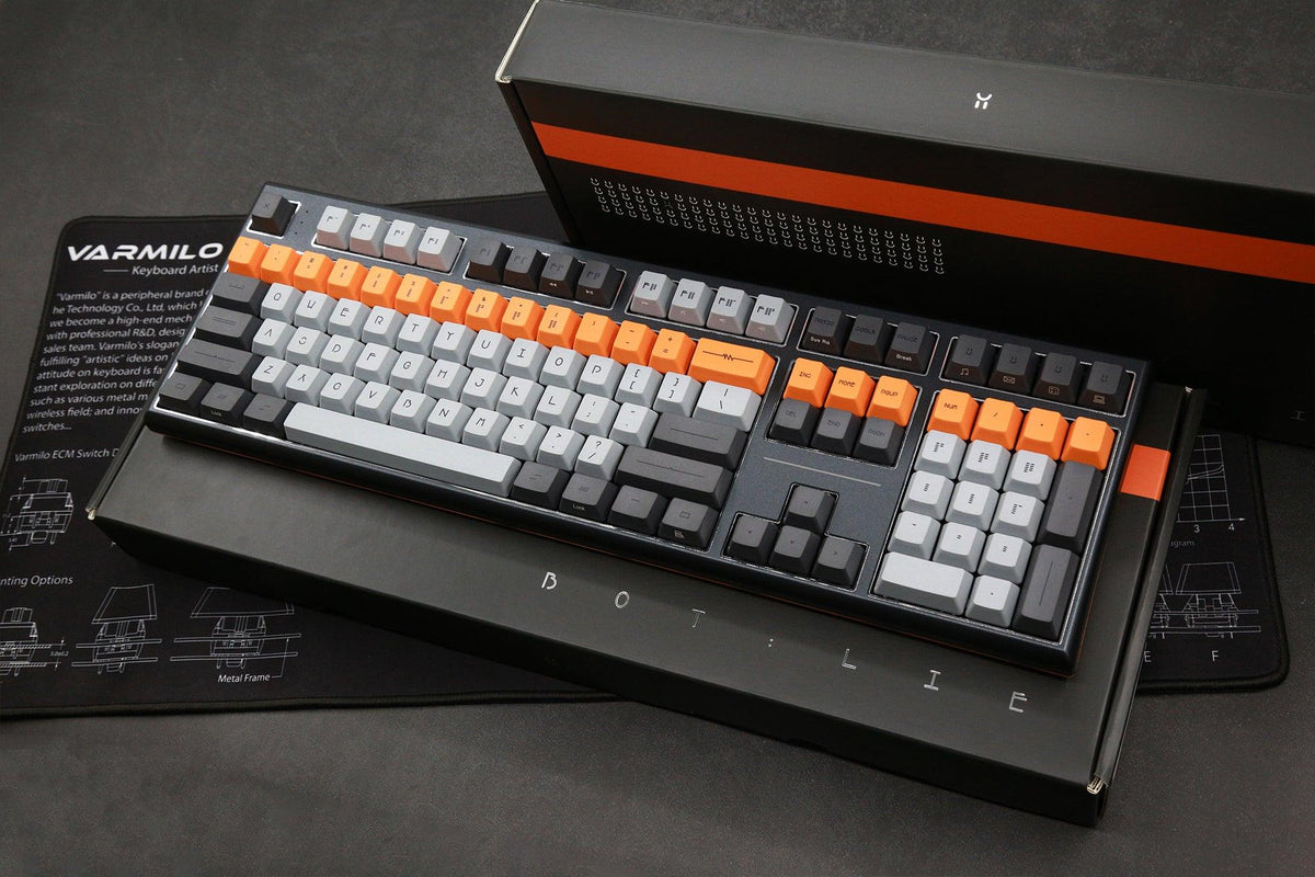 Varmilo VBM108 Bot Lie Mechanical Keyboard (Varmilo EC Rose V2) (A01A003B0A4A01A005) - DataBlitz