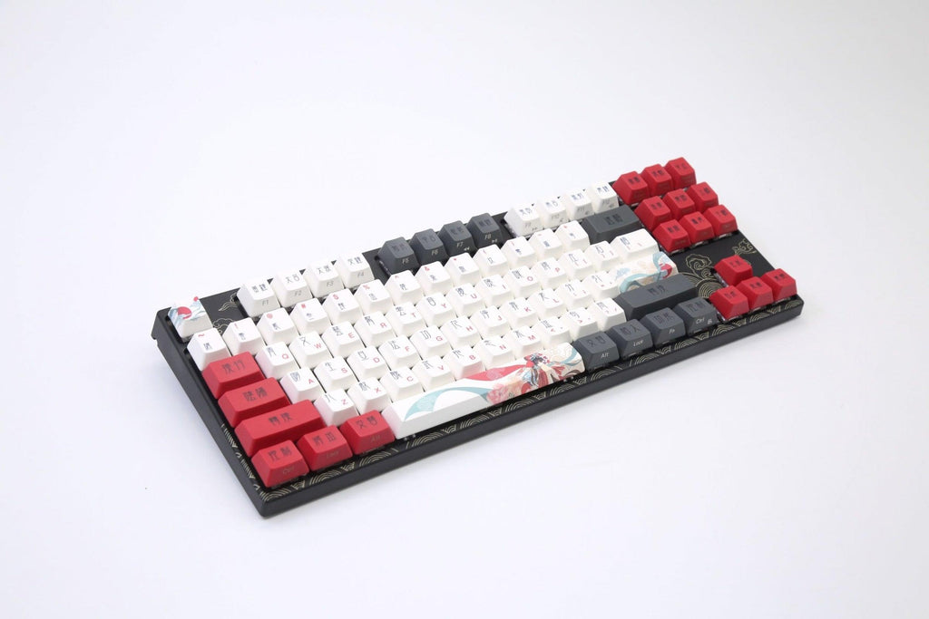 Varmilo VEM87 Beijing Opera Mechanical Keyboard (Varmilo EC ROSE V2 ...