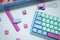 Ducky One 3 SF Frozen Llama RGB Double-Shot PBT Mechanical Keyboard