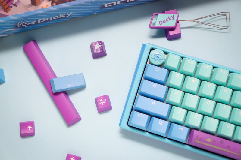 Ducky One 3 SF Frozen Llama RGB Double-Shot PBT Mechanical Keyboard