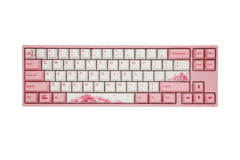 DUCKY MIYA PRO SAKURA V2 MECHANICAL KEYBOARD (CHERRY MX BROWN) (A17A027A2A2A01A024) - DataBlitz