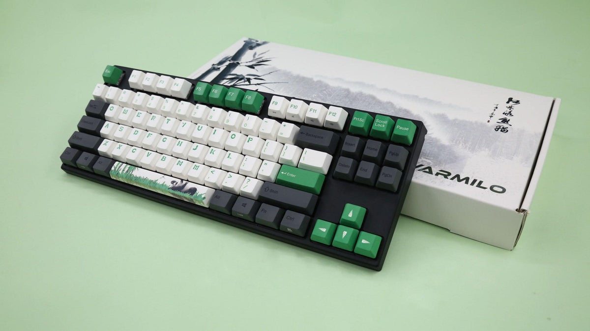 Varmilo VEM87 Panda R2 Mechanical Keyboard (Varmilo EC ROSE V2) (A33A029B0A3A01A026) - DataBlitz