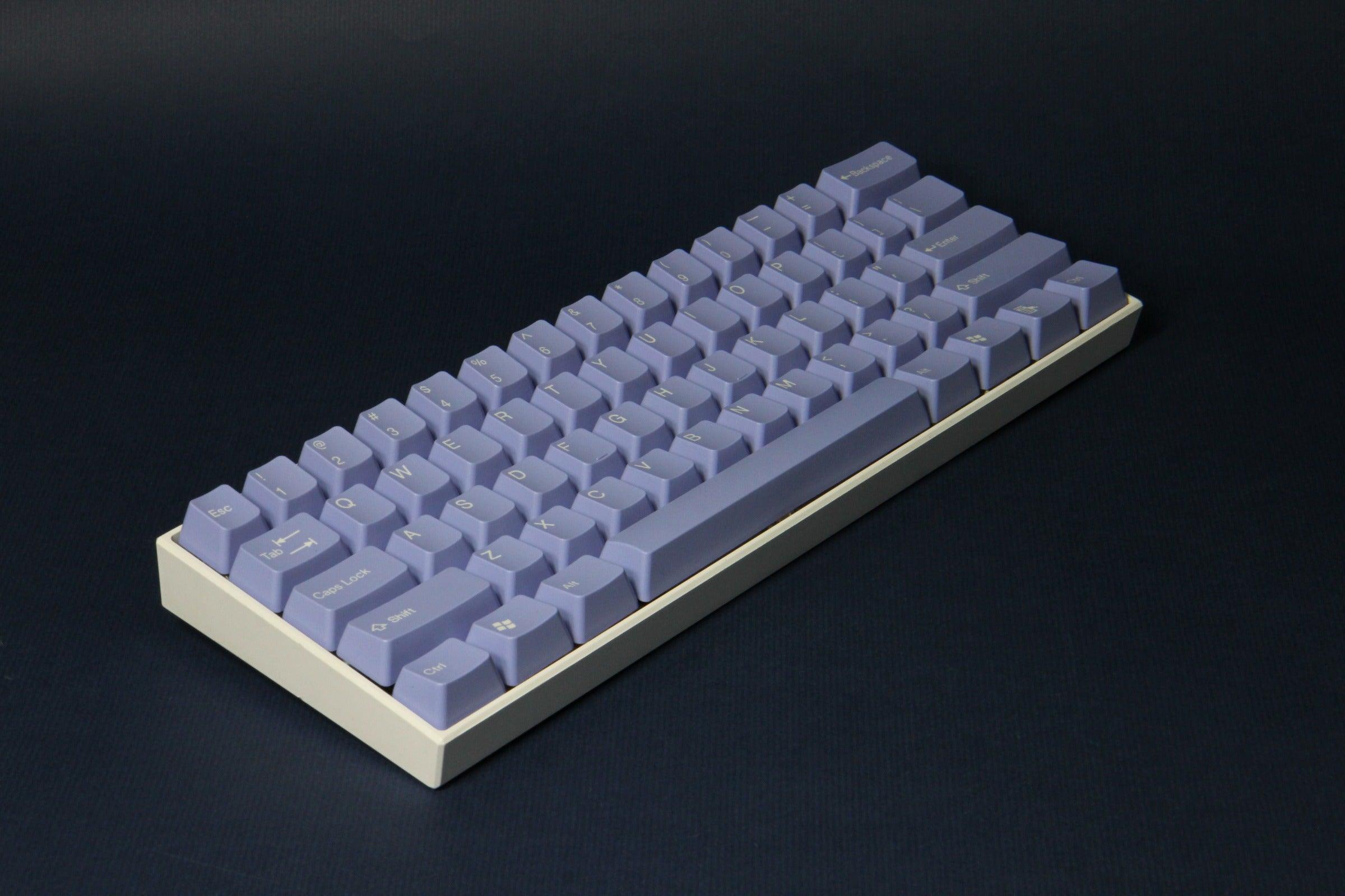 TAIHAO DOUBLE SHOT ABS KEYCAPS SET FOR CHERRY MX SWITCH (104-KEYS) (PURPLE WAVE) (C01PP102) - DataBlitz
