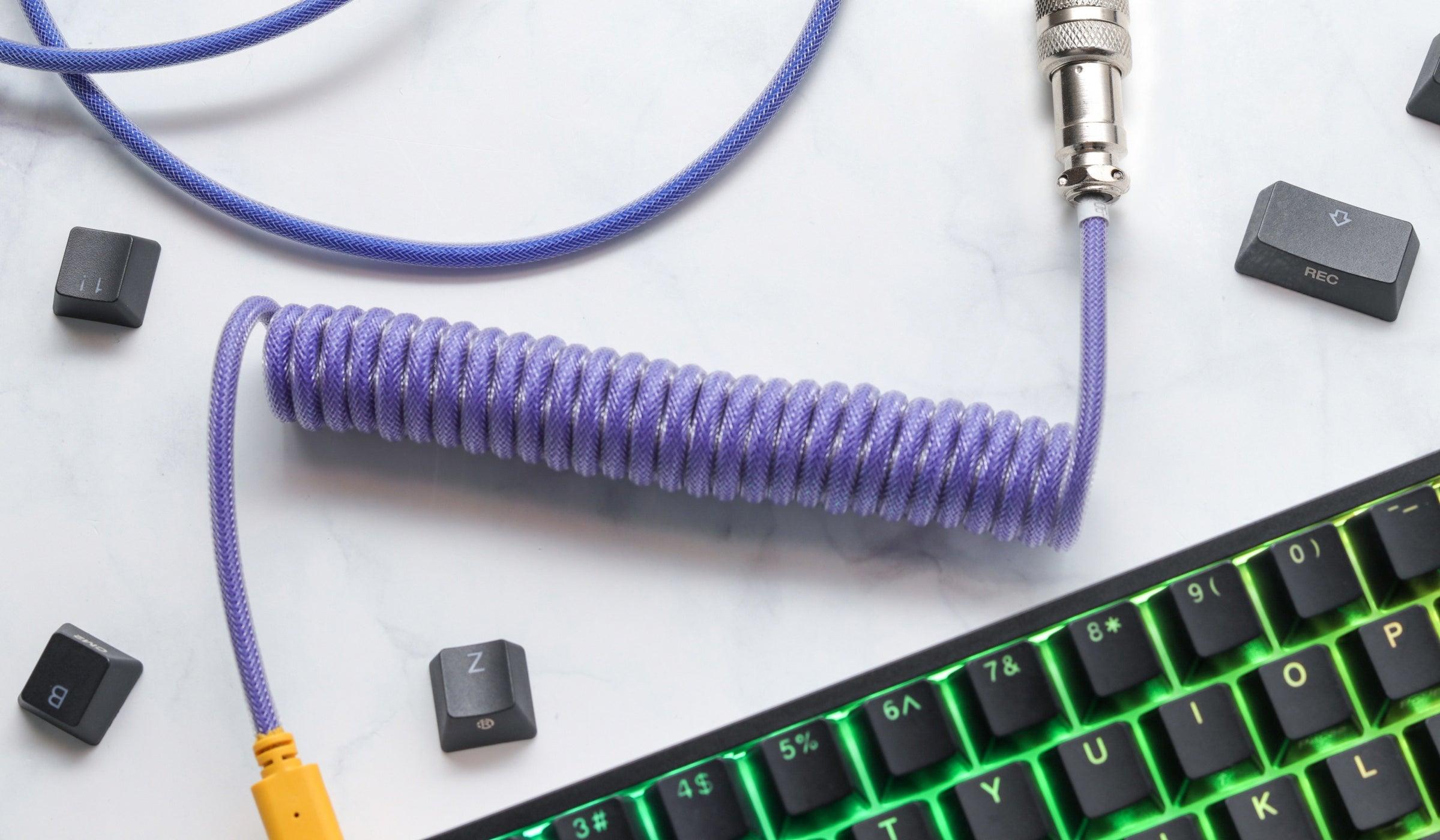 DUCKY HORIZON PREMICORD COILED KEYBOARD CABLE (DKCC-HZCNC1) - DataBlitz
