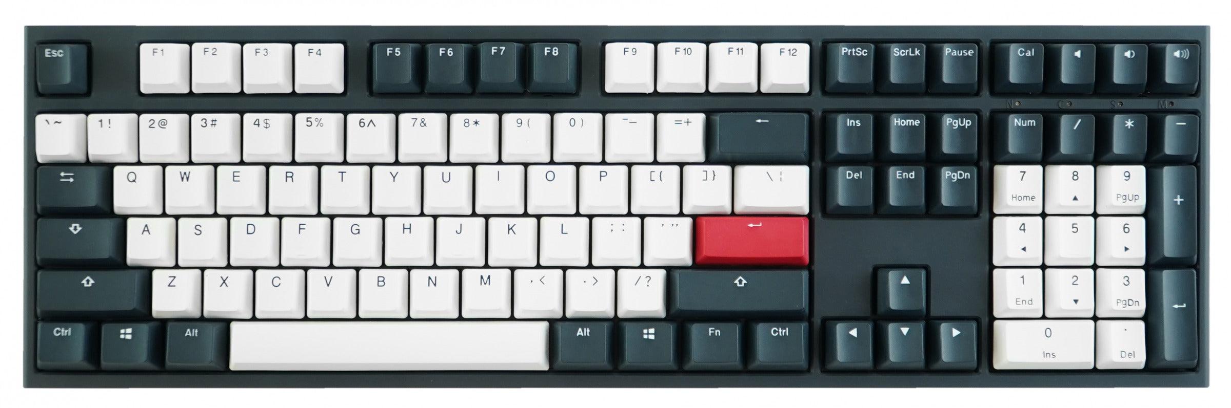 DUCKY ONE 2 TUXEDO DOUBLE SHOT PBT MECHANICAL KEYBOARD (CHERRY SPEED SWITCH) (DKON1808-PUSPDZZBX) - DataBlitz