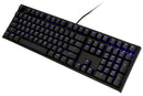 DUCKY ONE 2 BLUE LED DOUBLE SHOT PBT MECHANICAL KEYBOARD CHERRY MX BLUE (DKON1808S-CUSPDAZB1) - DataBlitz