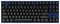 DUCKY ONE 2 MIDNIGHT TKL DOUBLE SHOT PBT MECHANICAL KEYBOARD CHERRY MX BLUE (DKON1887-CUSPDAZBM) - DataBlitz