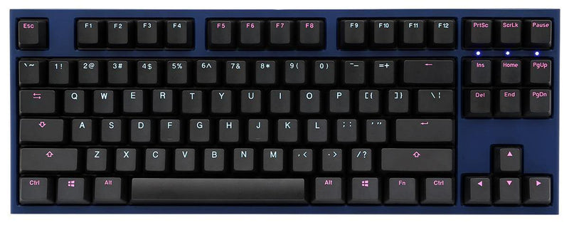 DUCKY ONE 2 MIDNIGHT TKL DOUBLE SHOT PBT MECHANICAL KEYBOARD CHERRY MX BLUE (DKON1887-CUSPDAZBM) - DataBlitz