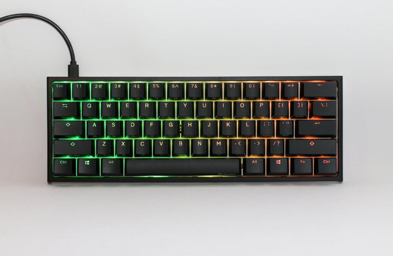 Ducky One 2 Pro Mini Classic RGB LED 60% Double Shot PBT Mechanical Keyboard (Kailh Box Red Switch) (DKON2061ST-KUSPDAZTR2) - DataBlitz