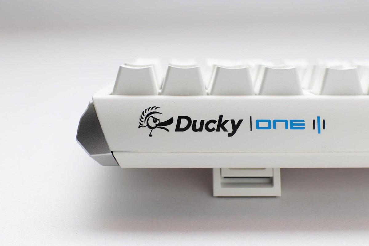 Ducky One 3 Pure White Full-Size Hotswap RGB Double Shot PBT Mechanical Keyboard (Cherry RGB Brown) (DKON2108ST-BUSPDPWWWSC1) - DataBlitz