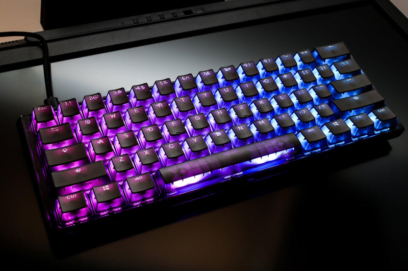 Ducky One 3 Mini Aura Black HotSwap RGB Double-Shot PBT Mechanical Keyboard (Cherry RGB Brown) (DKON2161ST-BUSPDABAAAC1) - DataBlitz