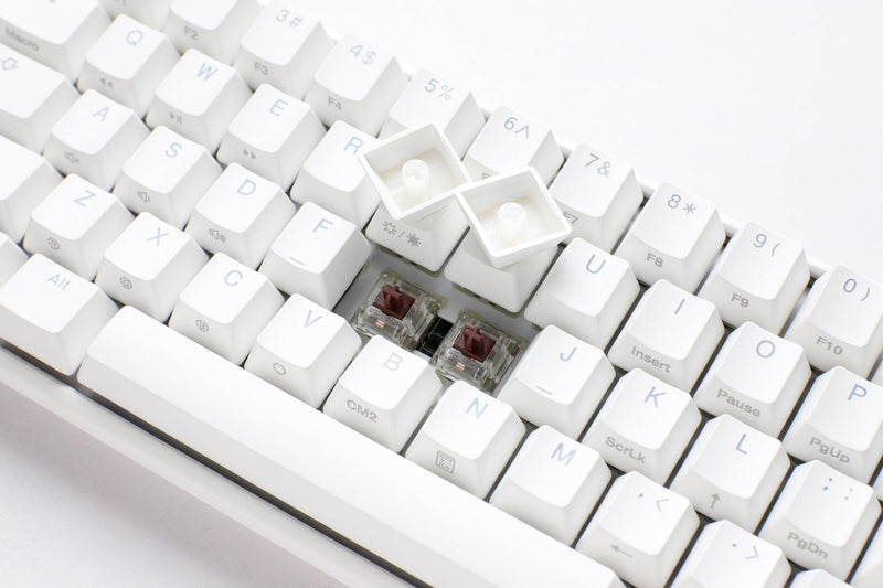 DUCKY One 3 Mini Pure White Hotswap RGB Double Shot PBT Mechanical Keyboard (Cherry RGB Red) (DKON2161ST-CUSPDPWWWSC1) - DataBlitz