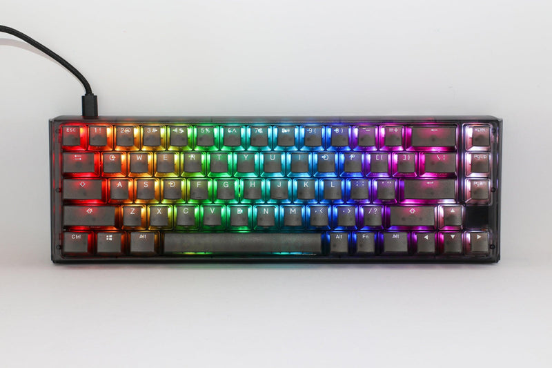 Ducky One 3 SF Aura Black HotSwap RGB Double-Shot PBT Mechanical Keyboard (Cherry RGB Brown) (DKON2167ST-BUSPDABAAAC1) - DataBlitz