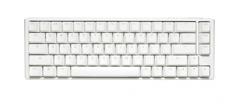 DUCKY One 3 Pure White SF Hotswap RGB Double Shot PBT Mechanical Keyboard (Cherry RGB Brown) (DKON2167ST-BUSPDPWWWSC1) - DataBlitz