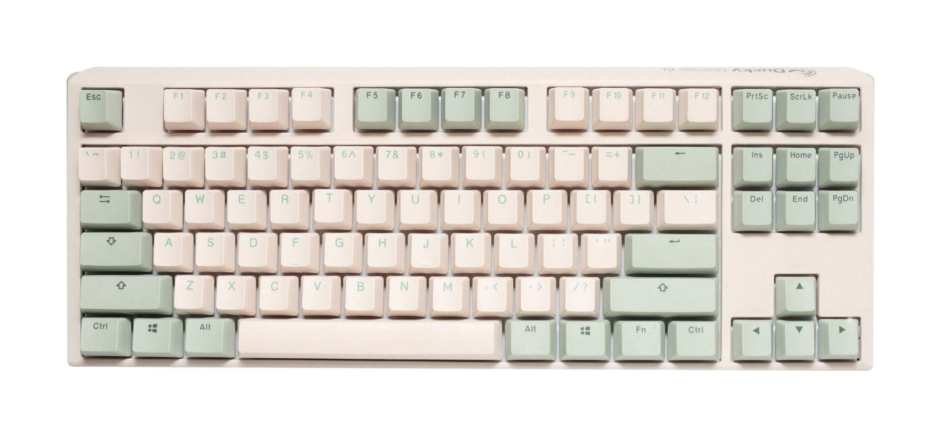 Ducky One 3 Matcha TKL Hotswap Double Shot PBT Mechanical Keyboard (Cherry Mx Red) (DKON2187-RUSPDMAEGGC1) - DataBlitz