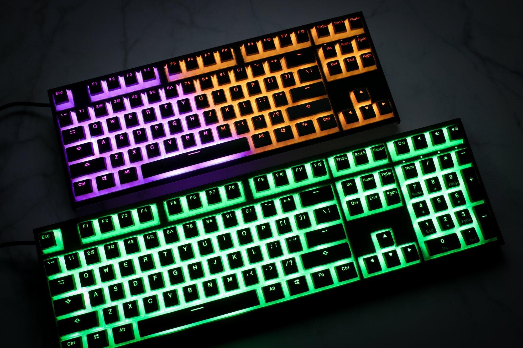 DUCKY 108-KEY PBT SEAMLESS DOUBLESHOT PUDDING KEYCAP SET (DKSA108-USPDAWNO2) - DataBlitz
