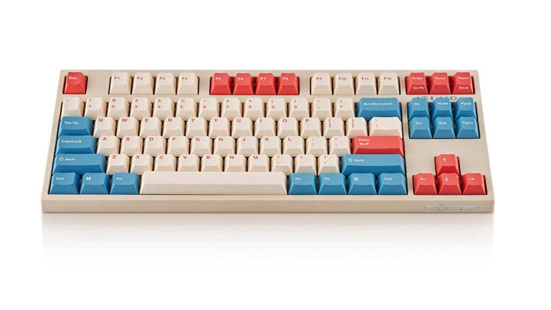 Leopold FC750RBT 87 Keys High-End Mechanical Bluetooth Keyboard (Coral Blue) (Red Switch) (FC750RBTR/ERBPD(W)) - DataBlitz